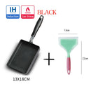 Frying Pan Tamagoyaki Omelette Black Non-stick Pan Fry Egg Pan Pancake Kitchen Pot Use for Gas Cooker
