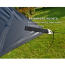 Aricxi Black Coating  Tarp Outdoor Camping Sun Shelter Shade Awning Thickened 210D Oxford cloth ANTI UV  high waterproof tarp