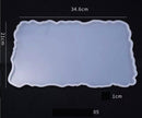 Large Tray Silicone Mold Polygon Crystal Epoxy Resin Casting Molds DIY Handmade Craft Clay Mould Tool Table Decoration Supplies