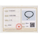 丽纪宝石尖晶石淡水珍珠坦桑石925纯银18K镀金经典精致项链，生日礼物
