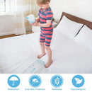 Zipper Waterproof Bed Cover Bed Bug Proof Mattress Protector Fully Foam Cover Queen