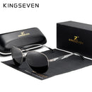 KINGSEVEN Brand Design Aluminum Men's Sunglasses Polarized High Definition Lens Driving Mirror Sun glasses Women Gafas De Sol