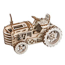 Robotime DIY 3D Wooden Mechanical Puzzle  Model Building Kits Laser Cutting Action by Clockwork Gift Toys for Children LG/LK/AM