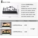 110V 220V LED壁灯 黑色壁灯 壁式照明 客厅床头卧室灯 壁灯 镜前灯 壁灯