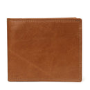 GENODERN Cow Leather Men Wallets with Coin Pocket Vintage Male Purse RFID Blocking Genuine Leather Men Wallet with Card Holders