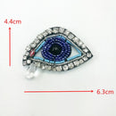 Beaded Applications for Clothes Beaded Applique Sew On Bead Rhinstone Patch For DIY Shoes Bags
