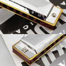 SUZUKI Folkmaster 1072 Harmonica Standard Beginner Diatonic Blues Gaita 10 Holes A B C D E F G Ab Bb Db Eb F