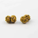 Mens Cuff Links Fashion Men's Shirt Cufflinks Trade Mixed Two Colors DIY Braided Wire Buckle Cuff Link