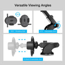 RAXFLY Windshield Mount Car Phone Holder For Phone in Car For Samsung S9 360 Rotation Car Holder For iPhone Phone Stand Support