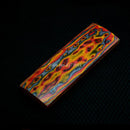 3D Color Knife Making wood material 120/155 Knife DIY tools Making Knife handle material high quality