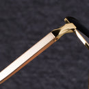 LMAOCLAN 品牌铝镁偏光金色太阳镜男士 UV400 经典方框眼镜驾驶眼镜 Gafas Oculos