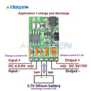 DC 5V 12V Discharger Board DC DC Converter Boost Step-up Module UPS Diy Li-lon LiPo Lithium Battery