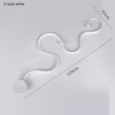 Modern Wall Lamps for bedroom study living balcony room Acrylic home deco in White black iron body sconce led lights Fixtures
