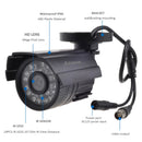 AZISHN 闭路电视摄像机 800TVL/1000TVL 红外截止滤光片 24 小时昼夜可视视频户外防水红外枪式监控摄像机