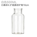 玻璃花瓶 家用小水培植物玻璃瓶 客厅装饰干花摆件 透明插花器