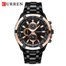CURREN 8023 Quartz Watch Men Waterproof Sport Military Watches Mens Business Stainless Steel Wristwatch Male Clock reloj hombre