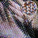 QIAO New Gold hematite Non Hotfix Flatback Glue On Glass Rhinestones Gem Decorations For Clothes Decoration