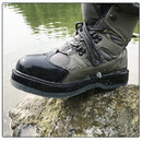 Fly Fishing Shoes Felt Sole Wading Waders With Nails Aqua Upstream Hunting Sneakers Boot Breathable Rock Sport No-slip For Pants