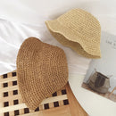 Lace Baby Hat Summer Straw Bow Baby Girl Cap Beach Children Sun Hat Princess Baby Hats and Caps for Kids 1PC