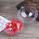 6/8/10/12cm Wedding Christmas Tree Ball Ornament Decor Exquisite Transparent Clear Plastic Bauble Hanging Hollow Ball Candy Box