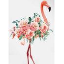 HOMFUN Full Square/Round Drill 5D DIY Diamond Painting "Animal flamingo" 3D Embroidery Cross Stitch 5D Home Decor Gift