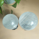 70/80mm Natural Calcite Crystal Sphere Stone Ball Resin Flower Base Home Room Decoration Gemstone Wicca Reiki spiritual Healing