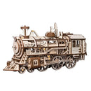 Robotime DIY 3D Wooden Mechanical Puzzle  Model Building Kits Laser Cutting Action by Clockwork Gift Toys for Children LG/LK/AM