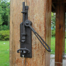 Cast Iron Wall Mounted Wine Bottle Opener European Country Side Handmade Heavy Antique Black Home Garden Decor Metal Plaques