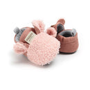 2018 Brand New Toddler Newborn Baby Crawling Shoes Boy Girl Lamb Slippers Prewalker Trainers Fur Winter Animal Ears First Walker