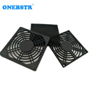 High-Quality Dust Cover Plastic Dust-Proof Net Computer Case Fan 4/5/6/7/8/9/12CM Three In One Grille For  AC/DC Fan Hot Sales