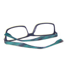 Gmei Optical T9051 Acetate Full-Rim Rectangle Green Front Frame Eyeglasses for Women and Men Spectacles Eyewear