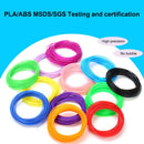 3D打印笔用新型PLA/ABS耗材1.75mm 100M塑料耗材 3D打印笔用10/20卷 3D打印机笔材料
