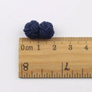Mens Cuff Links Fashion Men's Shirt Cufflinks Trade Mixed Solid Colors DIY Braided Wire Buckle Cuff Link