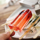 UPORS Popsicle Mold Stainless Steel Ice Cream Mold with Popsicle Holder Rack Ice Lolly Mold Homemade Frozen Lolly Popsicle Maker