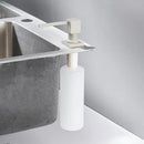 Deck Mounted Kitchen Soap Dispensers Square Pump Chrome Finished Soap Dispensers for Kitchen Built in Counter top Dispenser 2306