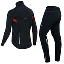 X-TIGER Cycling Jersey Winter Thermal Fleece Men's Bicycles Clothing Windproof Bicycle Reflective Biking Jacket Sportswear