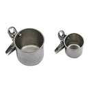 New Metal Bird Parrot Feeder Food Water Feeding Bowl Pet Cage Clip Cup Dispenser Pet Supplies Parrot Drinker Supplies 1Pc