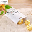 Green Floral Printing Candy box Gift hand Bags With Packaging For Jewelry Christmas Regalo Pouches