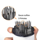 Multifunctional Meat Injector Needle Stainless Steel Meat Tenderizer Marinade Meat Flavor Syringe Injectors Kitchen Meat Tools
