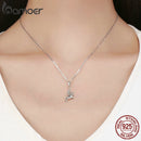BAMOER Authentic 100% 925 Sterling Silver Trendy  Memory Charm Pendant fit Women charm Bracelet DIY Jewelry Making SCC704