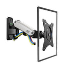 NB F120 17-27" aluminum GS Gas Spring 360 rotate Full Motion TV Wall Mount Bracket lcd monitor wall mount stand  screen holder