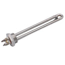 Heating Element 12v 24v 36v 48v 300W 600W SUS304 DN25 DC Immersion Water Solar/Electric Tubular Heater