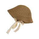 Lace Baby Hat Summer Straw Bow Baby Girl Cap Beach Children Sun Hat Princess Baby Hats and Caps for Kids 1PC