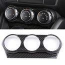 For Mazda CX-3 CX3 Dashboard mid console  Gear Shift Frame Air Conditioning AC Vents Steering Wheel Panel speaker Cover Trim