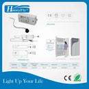 HoneyFly Patented IR Sensor Switch 250W 100-240V (Max.70W For LEDs) Infrared Sensor Switch Motion Sensor Auto On/off 5-10CM CE