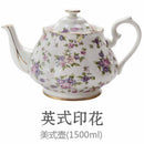 Continental Coffee Maker Bone China English Afternoon Tea Tea Set Household Large Capacity Filter Ceramics