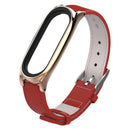 Mi Band 5 6 Strap for Xiaomi Mi Band 4 Bracelet Genuine Leather Wristband for Xiao Mi Miband 3 NFC Miband 5 Wrist Strap