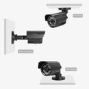 AZISHN 闭路电视摄像机 800TVL/1000TVL 红外截止滤光片 24 小时昼夜可视视频户外防水红外枪式监控摄像机