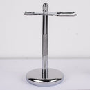 QSHAVE Men Razor Holder Stainless Steel Shaving Brush Stand Safety Razor It Razor Holder 15cm Razor Rack & Brush not including