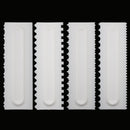 Cake Decorating Comb Cake Scraper Smoother Cream Decorating Pastry Icing Comb Fondant Spatulas Baking Pastry Tools